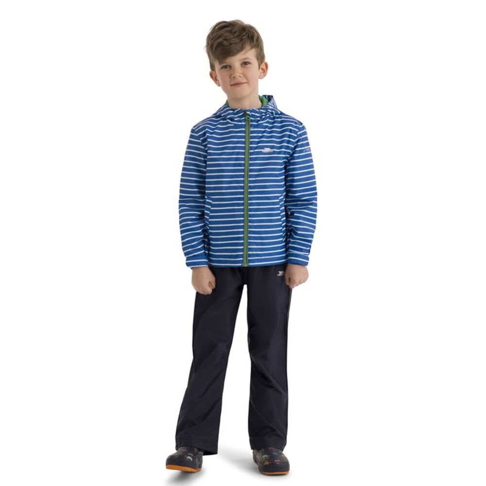 Trespass Childrens/Kids Kinley Rain Suit / Blue
